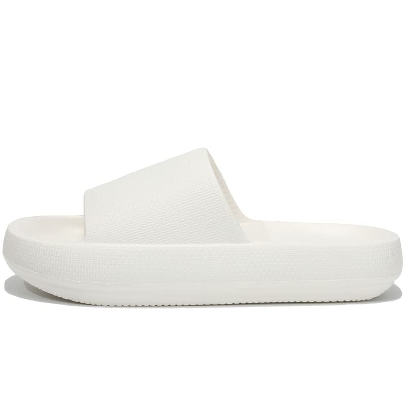 NIMAZRICloud Slides for Women and Men Pillow Slippers Comfy Soft Sandals Cushioned Shower Shoes Thick Sole Indoor and Outdoor