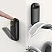 Lamicall Headset Halterung, Kopfhörer Halter - [Faltbar & Klein] Selbstklebender Gaming Headset Ständer für Schreibtisch/Wand, Kopfhörerhalter Headphone Haken Kleben für Airpods Max, Gaming Zubehör