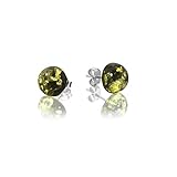 Material: Echter OSTSEE Natur Bernstein zertifiziert, Massives 925 Sterling Silber, mit 925 Silber Stempel