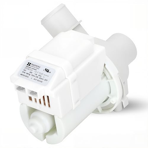 4681EA1007A DP040-012 Drain Pump (OEM) Compatible with kenmore Washer Drain Pump 5859EA1004F 5859EA1004P 5859EA1004G WH23X10020 Fits for WT1101CW WT5001CW WT7200CW WT1201CV WT5270CW