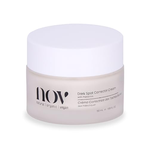 NOV Natural Organic Vegan Dark Spot Corrector – Anti-Blemish Brightening Cream | Evens Skin Tone | Age Spot Care