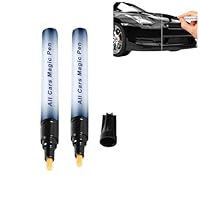 Bukuiue All Cars Magic Pen, Car Scratch Repair Pen Set - Quick Fix for Scratches and Paint, Fits All Car Colors, Lightweight and Fast, Long-Lasting, Effective Performance (2 Packs)