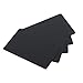 Produktbild Plastikkarten lebensmittelecht schwarz matt blanko [50 Stück] Blankokarten 86 x 54 mm aus hochwertigem Plastik artenKunststoff bedruckbar