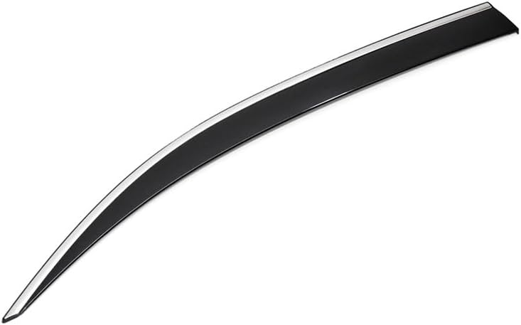 Wellvisors Side Window Visor Wind Deflectors Rain Guards Compatible with Acura TSX Sedan 2004-2008 with Chrome Trim