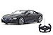 Produktbild Jamara 404570 - BMW I8 1:14 schwarz Tür fernbedienbar 27Mhz - RC Auto, offiziell lizenziert, ca 1 Std Fahrzeit, ca 9 Km/h, perfekt nachgebildete Details, detaillierter Innenraum, LED Licht