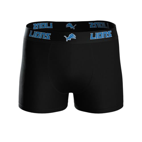 Boxers Lions Underwear Hombre Pack de 3 evita rozaduras con algodon suave antitranspirable 4