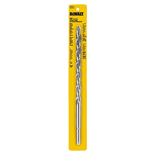 DEWALT DW5242 5/8-Inch by 12-Inch Carbide Hammer Drill Bit , Silver - image 1