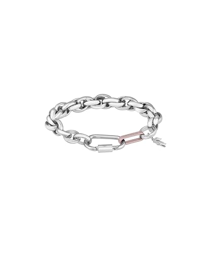 Lacoste AUDACIA Collection 2040366 - Pulsera de cadena de acero...