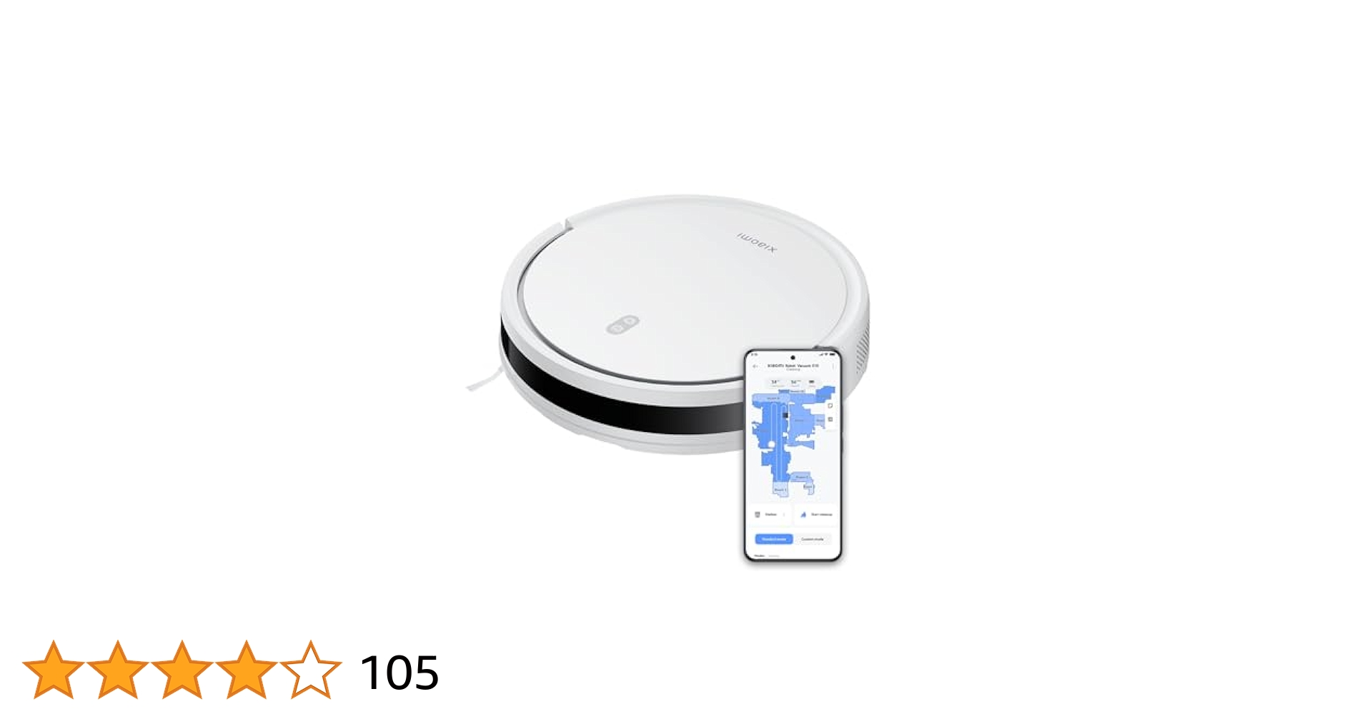 Amazon | Xiaomi ロボット掃除機 E10 2-in-1 吸引・水拭き両用