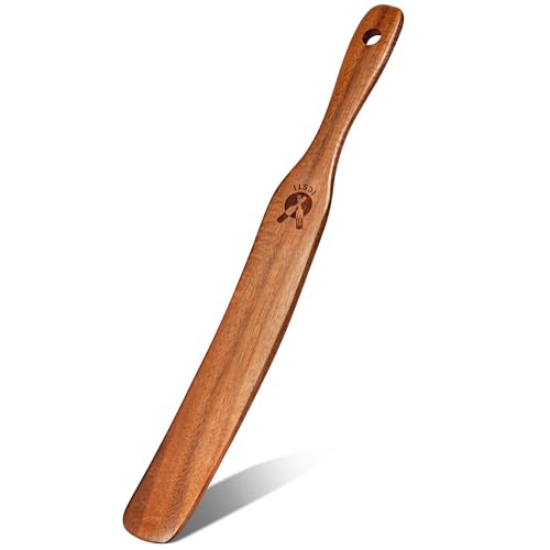 Skinny Spurtle for Sourdough Starter, Mixing, Reaching Botto...