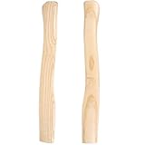 SHINEOFI 2 Stück Teiliges Axtstiele aus Robustem Hartholz Ersatzgriff...