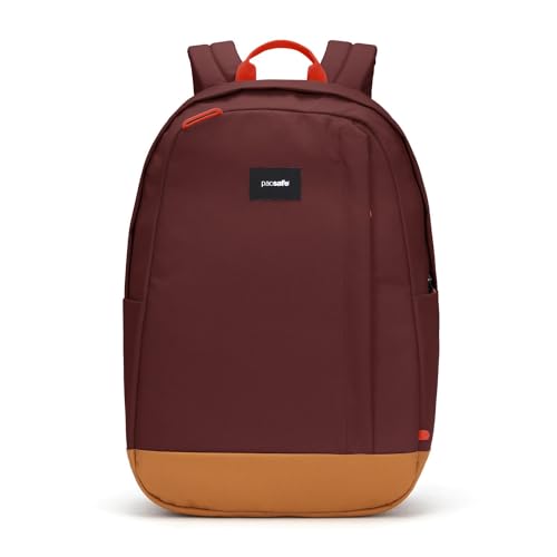 Image of Pacsafe GO 25L Anti Theft Backpack, Garnet Red