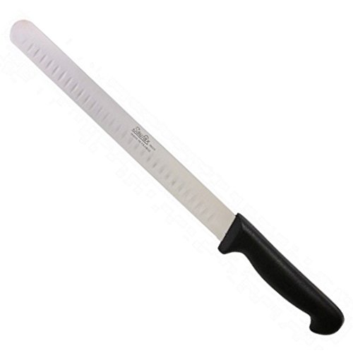 COUTEAU A JAMBON INOX ALVEOLS SAUFAX 40CM FABRIQUE EN FRANCE