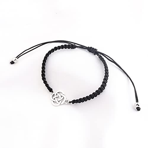 KUIYAI Love My Tribe Gift Knot Charms Bracelet - Friendship & Memorial Graduation Gift for Mom, Dad or Any Special Day4