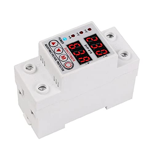 Voltage Protector SVP-918 Verstelbare automatische zelfherstel onder spanning Beschermende inrichting 40A Wit… - Image 5