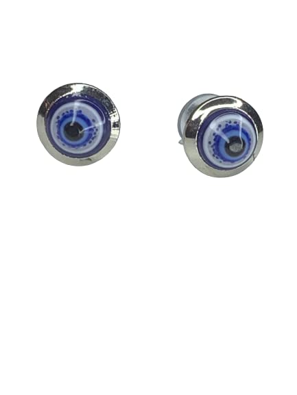 Evil Eye Stud Earrings For Unisex (B0BZMZX159) Amazon Price History, Amazon Price Tracker