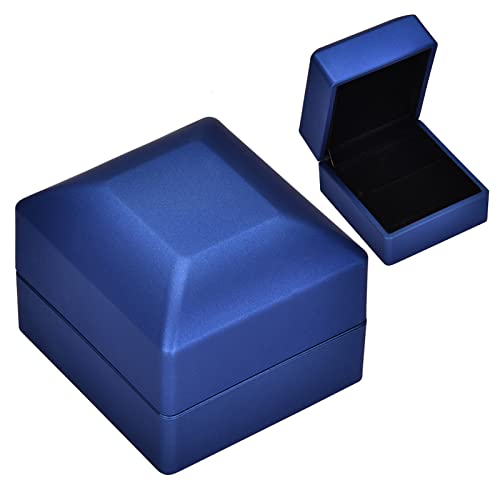 Salmue 2 Tipi di Anello di Anello LED Moda