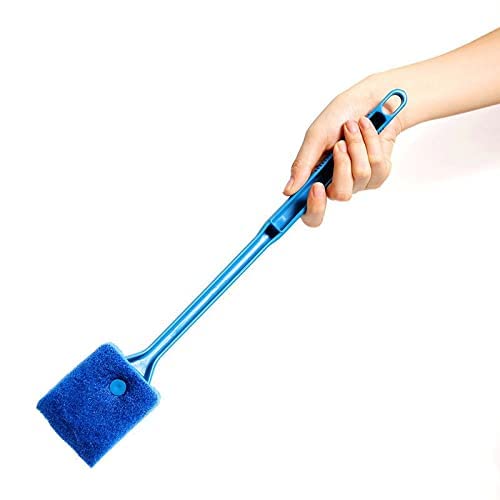 COLOURFUL - Aquarium Cleaning Tool for Fish Tank Cleaner Window Sponge Brush Cleaning Tool Kit for Glass Fish Tank Aquarium (Plastic Brush) (B0BRNS122P) Amazon Price History, Amazon Price Tracker