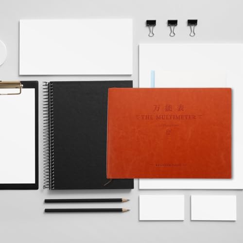 Carnet de compte en simili cuir souple avec papier Premium - 5