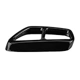 G30 Exhaust Tips + G30 Exhaust Tips Black Stainless Steel Exhaust Pipe Cover 2 Pieces for 5 Series G30 2017-2018 Trim Exhaust Pipe - Image 9