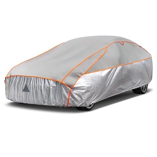Kayme Hail Protector Car Cover,Anti Hail Thickened Multi-Layered EVA Car Cover Waterproof Sun UV Rain Snow All Weather, Outdoor Hail Protection Cove