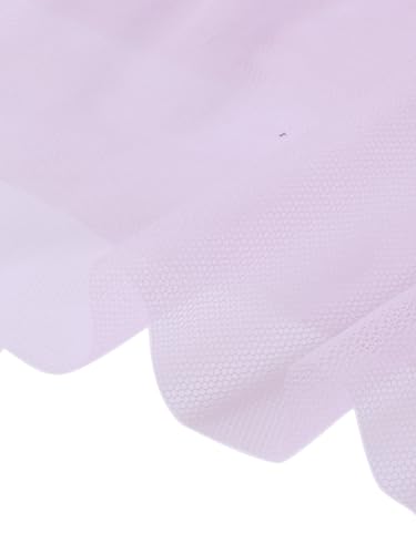 Image of Allegra K Women's Summer Midi Tulle Dress Sleeveless Smocked Square Neck Tiered Ruffled Wedding Guest Dress