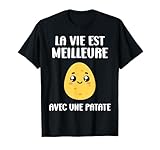 J'aime le patate . Fille qui Aime les patates. Super pour Amour patates. Amour patate. J'aime les patates. Simple et minimaliste design de patate humoristique. Mignonne petite patate.