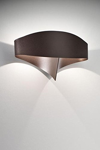 Selene Scudo Wall Light 33 W, Bronze