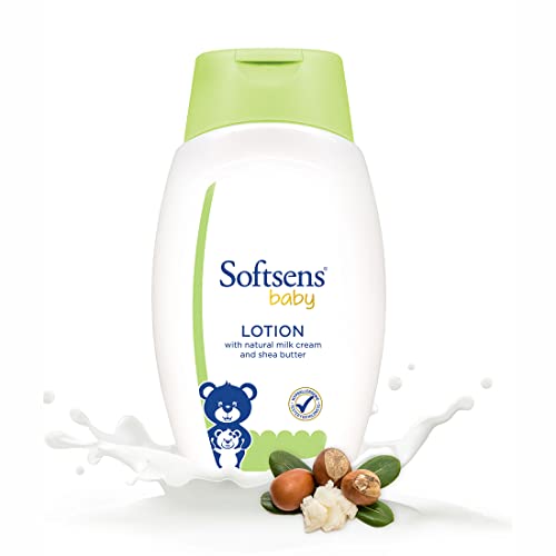 Softsens Baby Nourishing Lotion with Milk Cream & Shea Butter For Face & Body, Moisturizer for Kids 200ML (Pack of 1)