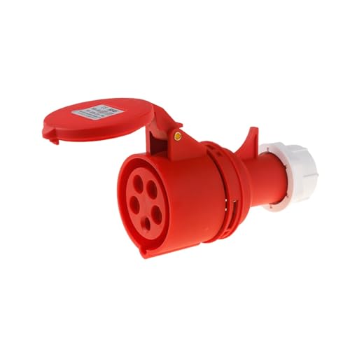 Connecteur industriel étanche triphasé 5 conducteurs 16A mâle femelle IP44