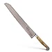 Produktbild GÜDE Solingen - Brotmesser geschmiedet, 32 cm, Olivenholz, ALPHA OLIVE, Doppelkropf, Handmade Germany