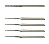 5 STÜCKE Diamant Beschichtete Bohrer Mit Glas Jade Bernstein Glas Diamant Bohrer(5PCS 1.5mm)