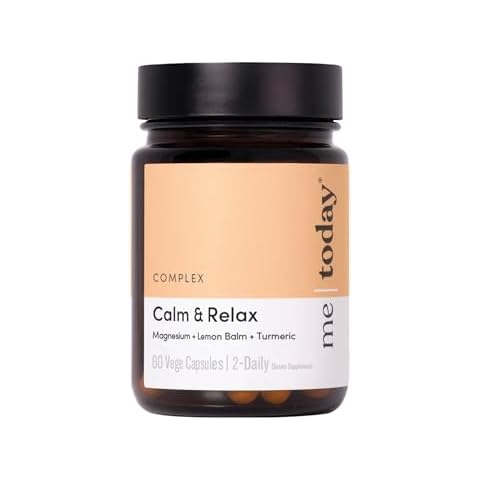 me today Calm & Relax Magnesium Supplement Cover