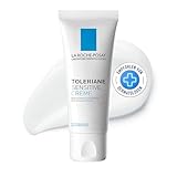 La Roche Posay intensiv beruhigende Feuchtigkeitspflege für empfindliche und trockene Haut, Mildert Reize, Hitzegefühl und Irritationen, Mit Thermalwasser und Ceramiden, Toleriane Sensitive, 40 ml