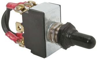 Heavy Duty (Forward - Stop - Reverse) Toggle Switch- 15A 250 VAC / 20A 125 VAC - Fits most Sewer & Drain Cleaning Machines (Spartan) - Complete with jumping wires and waterproof jacked on switch.