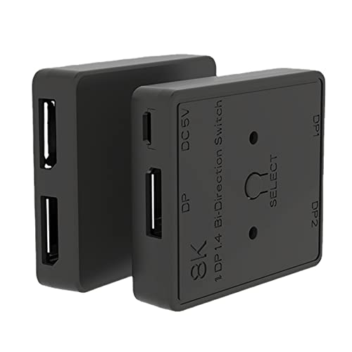 Commutateur bidirectionnel 8K @ 30Hz répartiteur d'écran vidéo haute définition 1.4