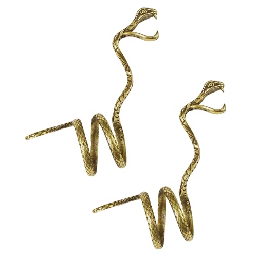 2 Stück Cobra Design Rauchring Zigaretten Halterung Finger Accessoire Elegante Zigarettenhalter für Finger Retro Zigarettenhalter Ring Metall Rauchzubehör für Party Geschenkidee