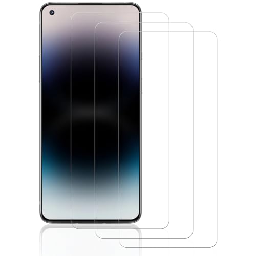 Beukei Protector de Pantalla Compatible con Oneplus 8, 2 Piezas Pantalla Cristal[Dureza 9H][Antihuellas][Antiarañazos][Ultra Claro] Screen Protector