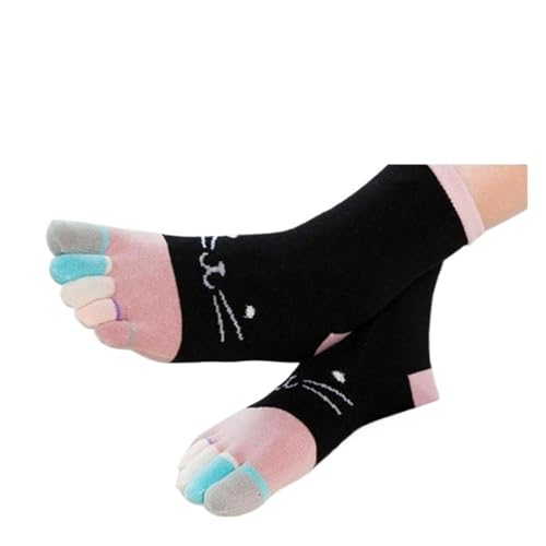 Calcetines cortos de cinco dedos para mujer y niña ideales para el uso diario casual