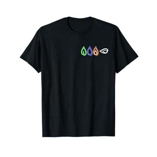 Elemental: Earth, Water, Fire, & Wind Tシャツ