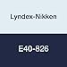 Lyndex-Nikken E40-826 Series ER40 Collet, 46 mm Length, 21.0 mm Size