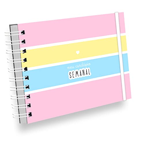 Planner Para Planejamento Alimentar Com 56 Semanas