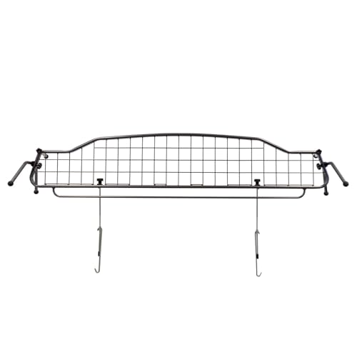 Travall Dog Guard Compatible with BMW iX3 SUV (2020-) Vehicle Specific Trunk Guard Tailored Fit Luggage Barrier Load Separator Heavy Duty Powder Coated Steel Pet Barrier