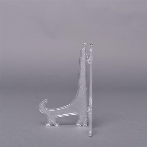 15PCS Plate Stand, Plate Stand for Display, Plate Stands, Plastic Easels Plate 3'', 5''and 7'' Display Stands, Folding Plate Holder, for Display Picture Frame, Picture Holder, Display Plate Holder