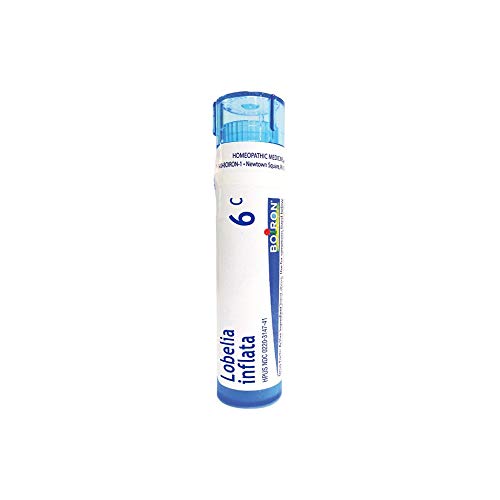Boiron Lobelia Inflata 6C, 80 Pellets, Homeopathic Medicine for Quitting Smoking