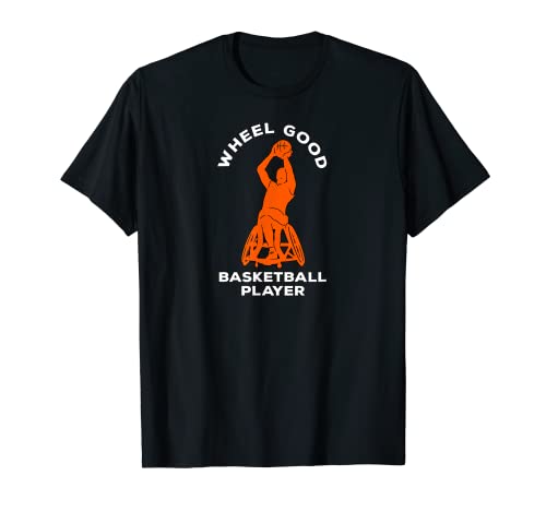 Discapacitado Jugador de baloncesto Handicap Silla de ruedas Baloncesto Camiseta