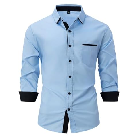 Chemise Dwevkeful Homme Infroissable Cover