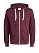 Produktbild JACK & JONES Herren Jjeholmen Zip Hood Noos Sweatjacke, Port Royale, M EU