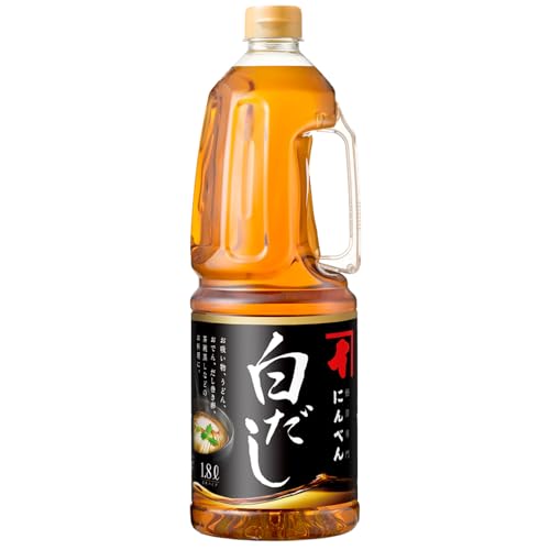 にんべん 白だし 1.8L(希釈タイプ) [かつお節 さば節 そうだがつお節 昆布 合わせだし めんつゆ] 1699年創業 鰹節・だし専門店のにんべん