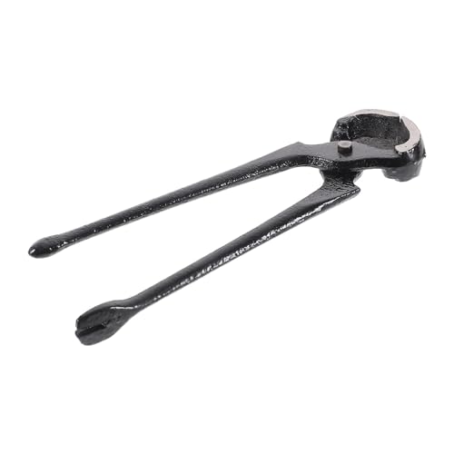 DECOMELODY Hälborttagningstänger Sko Hälreparationstång Spikdragande Tång Sko Hälborttagningstång Svart